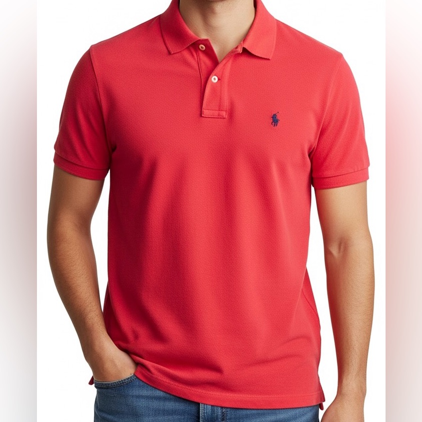 Polo By Ralph Lauren Red Classic Polo Shirt Xl